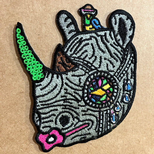 "Rhinos Like Horny Drugs" Patch