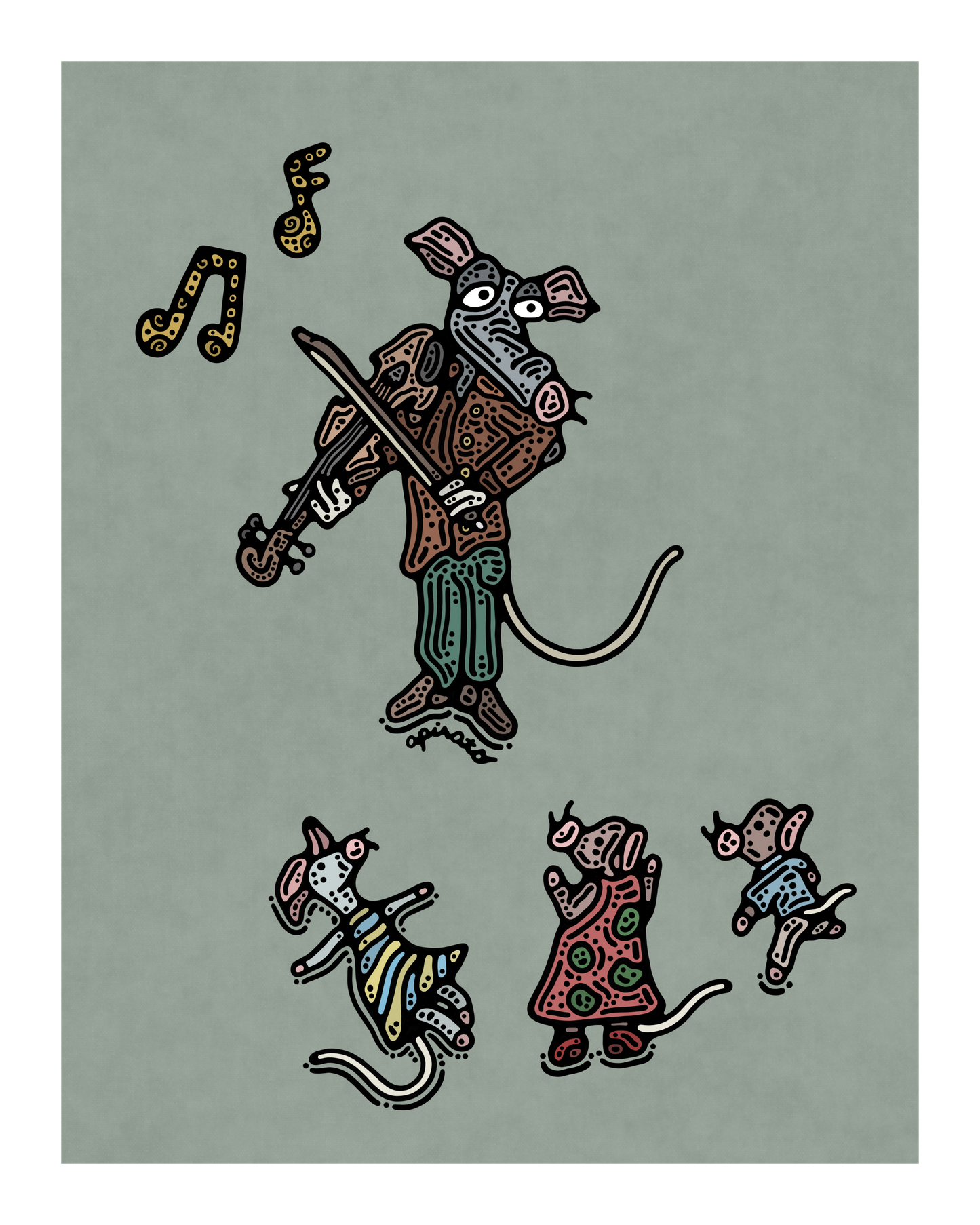 Rat Violinist